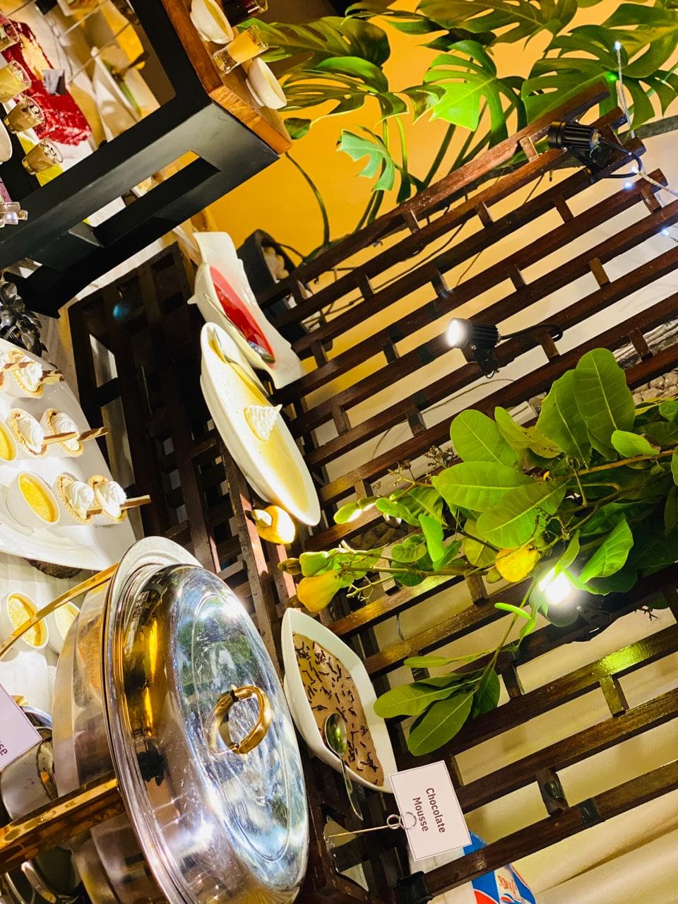 Chocolate Fondue Section